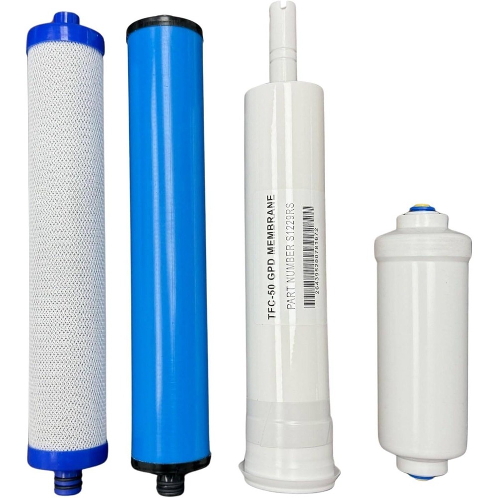 IPW Industries Inc Reverse Osmosis Water Filter Replacement Set NSF Certified